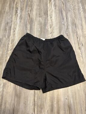 Wilson Swim Trunks Men’s XL Black Lined Athletic Beach Board Shorts Pool